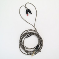 Nouvelle arrivée 6N argenté MP3 câble pour audio-technica IM01/IM02/IM03/IM04/IM50/ IM70