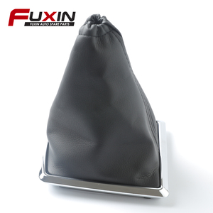 Funda Protectora para Palanca de Cambios de Coche, de Cuero PU Negro con Marco Cromado, Repuesto para <span class=keywords><strong>Ford</strong></span> <span class=keywords><strong>Focus</strong></span> 2005-2012 - Product Image 5