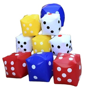 Dés <span class=keywords><strong>géant</strong></span> <span class=keywords><strong>gonflable</strong></span> en PVC personnalisé pour les jeux d'enfants - Product Image 1