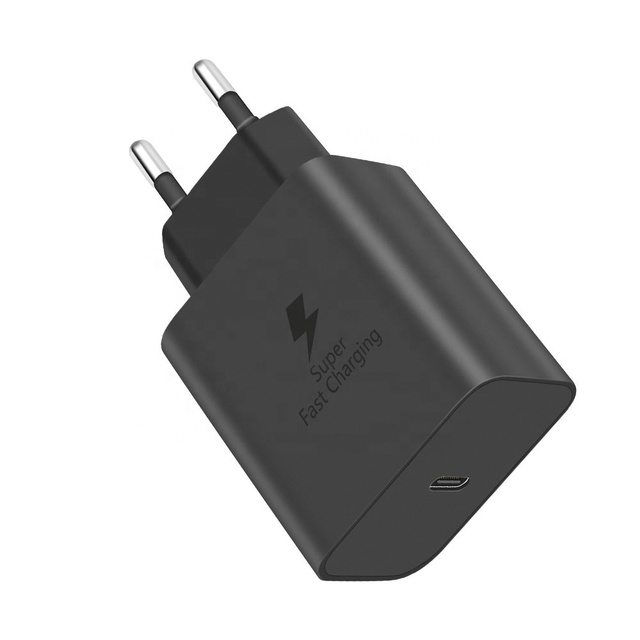 HNT US/UK/EU PD PPS 25W 45W Type C Fast Charging Wall Power Adapter GaN Phone Charger for Samsung Mobile Phone