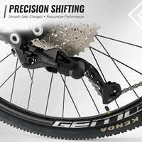 Vélo de montagne en alliage d'aluminium 6061 de 29 pouces, 2x10 vitesses, avec frein à disque hydraulique, VTT