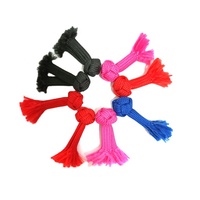 Bouton noué chinois bouton de corde de coton polyester pour une utilisation uniforme de cuisinier
