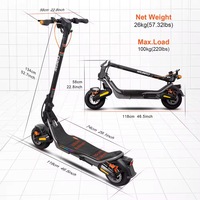 Trottinette Électrique Pliable RS500 650W pour Adulte, 48V, Longue Autonomie, Commuter Urbain, Contrôle par APP, Double Frein, IPX4, Entrepôt UE, Capacité 150kg