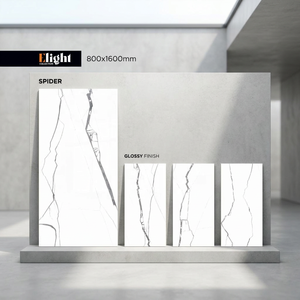 Azulejos de Porcelana Cerámica Premium Onyx Moss 800x1600mm, Diseño de Piedra Verde para Proyectos Arquitectónicos de Suelos - Product Image 2