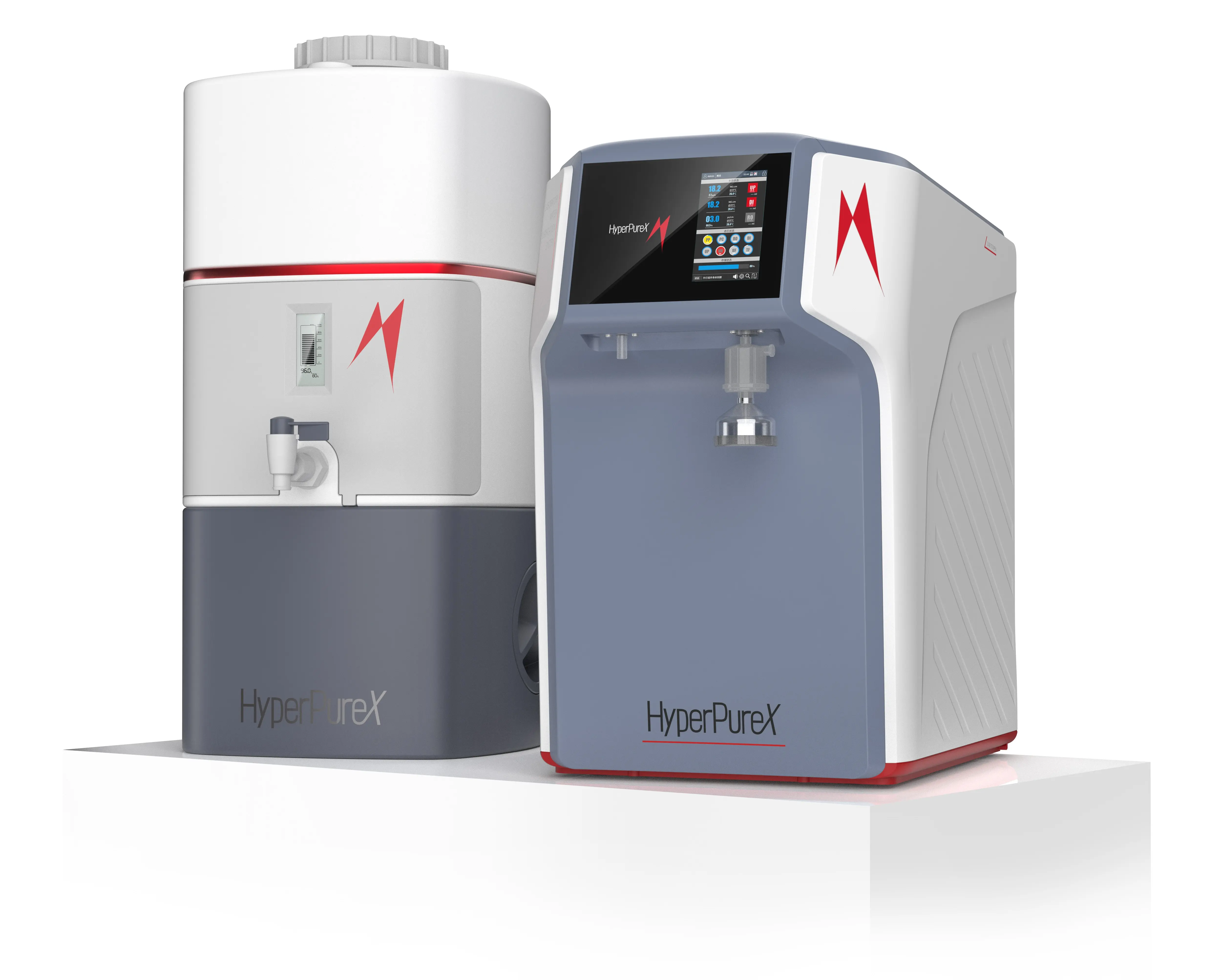 LDS13/25L solusi pembersihan air Lab terpusat terbaik memenuhi beberapa pengguna menghasilkan air murni & murni