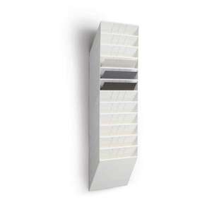 DURABLE - 1709781060 Flexiboxx 12 A4 Pantalla de pared horizontal, tamaño A4, 12 compartimentos, 348x1140x95mm - Product Image 1