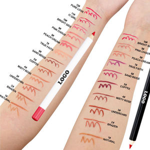 Vente en gros de stylos à lèvres crème de luxe en vrac personnalisés de haute qualité rouge à lèvres <span class=keywords><strong>rose</strong></span> doré imperméable coloré naturel minéral chimique - Product Image 6