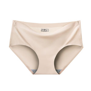 Seamless Ice - <b>Silk</b> Women's <b>Underwear</b> Thin Style for Summer With Crotch Breathable Sexy and Young - Girl - Style - Product Image 3