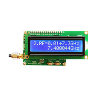 Compteur de fréquence basse fréquence micro-ondes BRIGHTWIN HZ331 1Hz 7,3 GHz, accumulateur d'impulsions 500 kHz, affichage LCD, précision 1 Hz, fréquencemètre RF