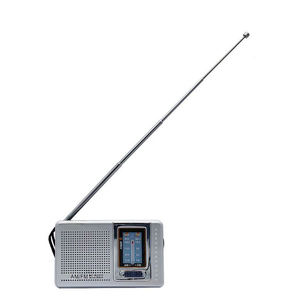 เครื่องเล่นเทปคาสเซ็ตแบบย้อนกลับอัตโนมัติ ยี่ห้อ Factory Silver พร้อมวิทยุ AM FM ลำโพงในตัว พกพาสะดวก ใช้ในบ้าน สไตล์เรโทร ย้อนยุค - Product Image 3