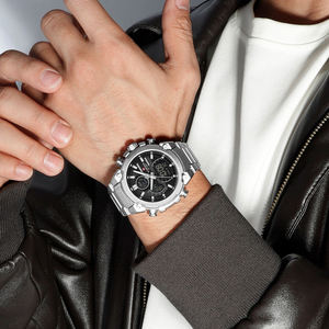Nuevo reloj de pulsera NAVIFORCE 9278 para hombre, diseño original de negocios, relojes digitales de moda a prueba de agua. - Product Image 6