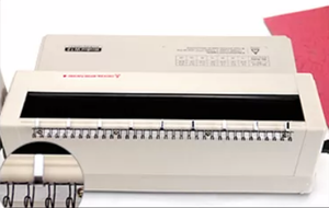 DX-W15 conception populaire A4 papier peigne manuel machine à relier livre classeur pour équipement de bureau - Product Image 3