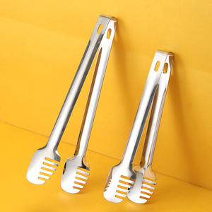 Pinzas para espaguetis de acero inoxidable 316, herramientas dentadas para pasta, aptas para lavavajillas, para buffet y barbacoa - Product Image 3