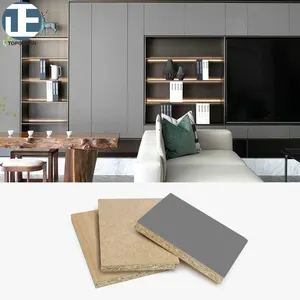 TOPOCEAN Melamine Chipboard/Particle Board/Flakeboard/E0 E1 Carb P2 12mm 15 Mm 18mm 4*8ft