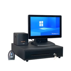 15 pouces écran tactile POS LED moniteur affichage haut-parleur intégré support réglable pour <span class=keywords><strong>d</strong></span>étail Restaurant Bar <span class=keywords><strong>Pub</strong></span> kiosque entrepôt - Product Image 4