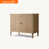 Buffet en bois de chêne massif, armoire de rangement moderne pour salle à manger, salon, cuisine