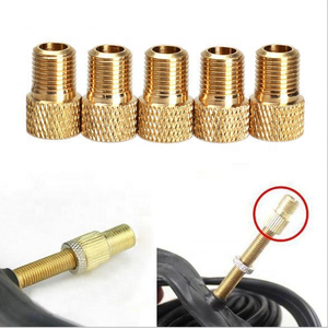 AD01 Vélo vélo en laiton Presta pour Schrader adaptateur De valve De Pneu - Product Image 3