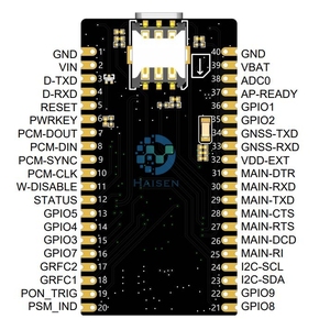 <strong>QUECTEL</strong> BG95M3 BG95-M3 BG95 40PIN OUT PCBA LPWA+GSM+NBIOT+CATM Module Mini Development Board With GPS Wireless - Product Image 6