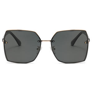 Lunettes de soleil Hermes, monture en métal, lentille TAC, protection UV400, lunettes de soleil pour femmes, type 3, couleur noire, KS-3843 - Product Image 4