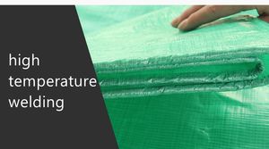 2X2 M telone verde impermeabile mobili Caravan copertura foglio nuovo occhielli impermeabili telone - Product Image 6