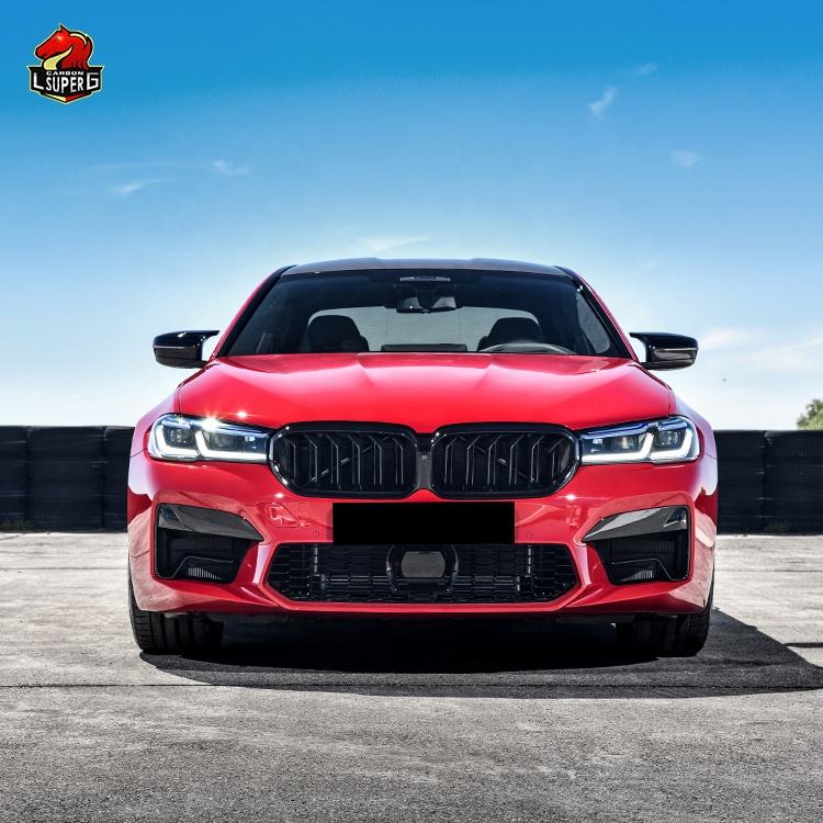bmw g30 5 series lci carbon bumper inserts
