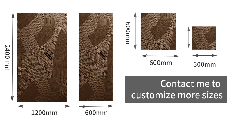 Red Oak: 1220 * 2440 * 17mm (unpainted)