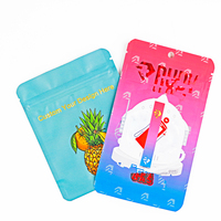 Sac d'emballage en Mylar métallisé imprimé sur mesure, coloré, refermable, anti-odeur, avec trou de suspension, pour bonbons, snacks et cadeaux, 3,5g - Grande Vente