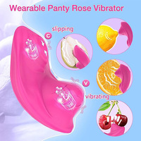 Vibrateur de culotte portable avec application et télécommande, œufs vibrants rechargeables, stimulateurs clitoridiens papillon