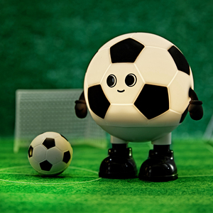 Có thể điều chỉnh độ sáng 3D LED ánh sáng ban đêm USB powered đèn bàn với bóng đá bóng vật liệu Silicone cho phòng ngủ ứng dụng - Product Image 3