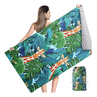 Hot Selling Quick Dry Microfiber Beach Towel Quick Dry Absorbent Compact Design Easy Travel Towel