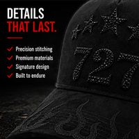 Cappellini da Baseball di Alta Qualità con Strass, Visiera Curva Regolabile, 5 Pannelli, Snapback Strutturati, Ricamo 3D Personalizzato