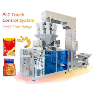 Máquina Automática para Envasar Bolsas de Plástico con Gránulos, Máquina de Llenado y Sellado de Papas Fritas para Pequeñas Empresas - Product Image 1
