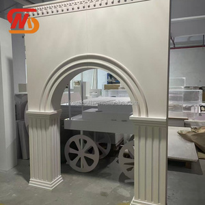 SMOOTH Customized Wedding Supplies White Pvc Acrylic Wall <b>Backdrop</b> Decoration <b>Stand</b> for Sale - Product Image 1