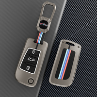 Penutup mobil campuran seng untuk harga Audi penutup casing kunci jarak jauh Promosi Oem harga rendah penutup pelindung kunci mobil