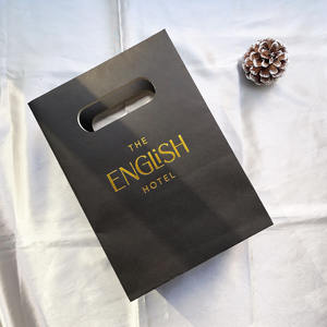 Bolsas de Papel Kraft con Asas Troqueladas para Regalos, Compras y Embalaje de Ropa, Impresión Personalizada al por Mayor con su Propio Logotipo - Product Image 2