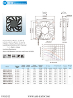 Ventilateur AM6010H5S 6010 60x60x10mm DC sans balais, ultra-plat, faible bruit, haut débit d'air pour imprimante 3D, boîtier PC, OEM ODM