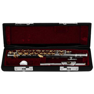 <span class=keywords><strong>Flauta</strong></span> horizontal para estudiantes adultos con cuerpo de latón blanco en tono C <span class=keywords><strong>Flauta</strong></span> en Llave de Oro plateado para tocar saxofón - Product Image 4