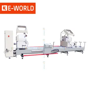 aluminum pvc upvc window making Double Head Miter Saw Machine