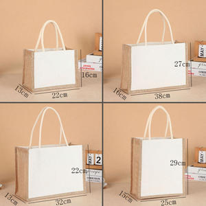 <strong>Wholesale</strong> <strong>Custom</strong> <strong>Jute</strong> <strong>Tote</strong> Shopper <strong>Bag</strong> with Rope Handle Cheap and Stylish Shopping Solution - Product Image 6