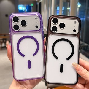 Coque de téléphone transparente magnétique Senyork de qualité supérieure en acrylique pour iPhone 17 Air 16 15 et Samsung S26 Ultra - Product Image 6