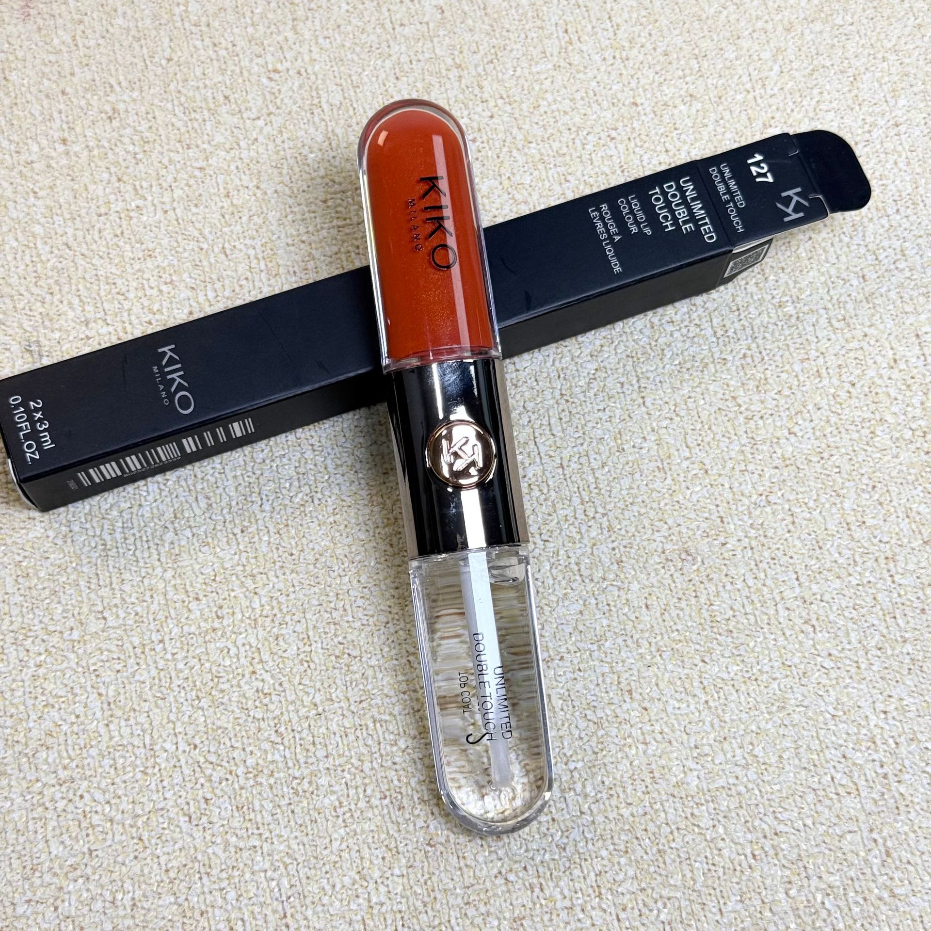 Kiko double vernis à lèvres-127