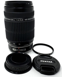 Objectif d'appareil photo concave d'occasion DA 55-300mm F/4-5.8 ED avec revêtement antireflet pour appareils photo reflex numériques - Product Image 1