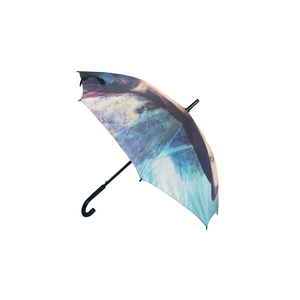 Personnage de <span class=keywords><strong>Mona</strong></span> <span class=keywords><strong>Lisa</strong></span>, impression numérique, vente en gros, personnalisé, dernier parapluie étanche à poignée en bois avec logo imprimé - Product Image 3
