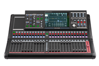 MX-24 PLUS Table de Mixage Audio Professionnelle 24 Canaux, Enregistrement Multi-Pistes Dante, Système Son DJ, Console de Mixage Numérique GIG