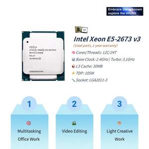 NUEVO Kit de PC de Escritorio X99-XD4 Matx NVMe M2 WiFi6 Sata3.0 4X DDR4 RAM con Placa Base Intel Xeon <span class=keywords><strong>E5</strong></span> <span class=keywords><strong>2673</strong></span> <span class=keywords><strong>V3</strong></span> TPM2.0 X99 Combo - Product Image 2
