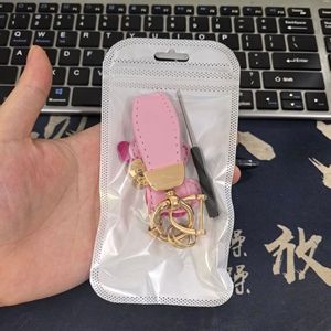 Llavero de aleación con dos anillos de caballo pequeño y lindo <span class=keywords><strong>Kaiku</strong></span> para mujer, con dije de animal, impresión UV, estilo de dibujos animados, ligero, coleccionable - Product Image 6