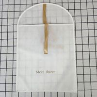 Sacs de vêtement non tissés personnalisables | Emballage anti-poussière à pression plate | Sacs de rangement Innerwearr en gros