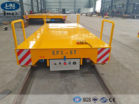 Chariot de transfert sur rail électrique de 5 tonnes fabriqué en Chine, chariot d'atelier électrique et chariot de manutention industriel pour charges moyennes