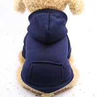 Sweat à capuche personnalisé pour animaux de compagnie, vêtements d'hiver pour chiots, manteau doux et confortable pour chien