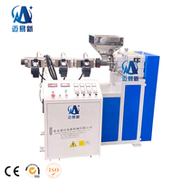 Machine d'extrusion de granulés plastiques SJ25 Mini pour la régranulation plastique à petite échelle